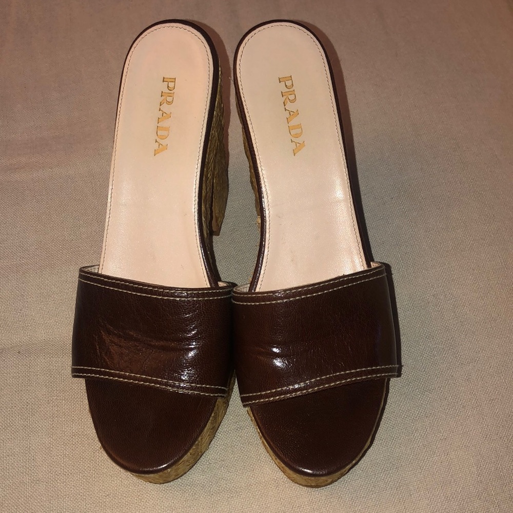 Prada Platform Sandals - image 1